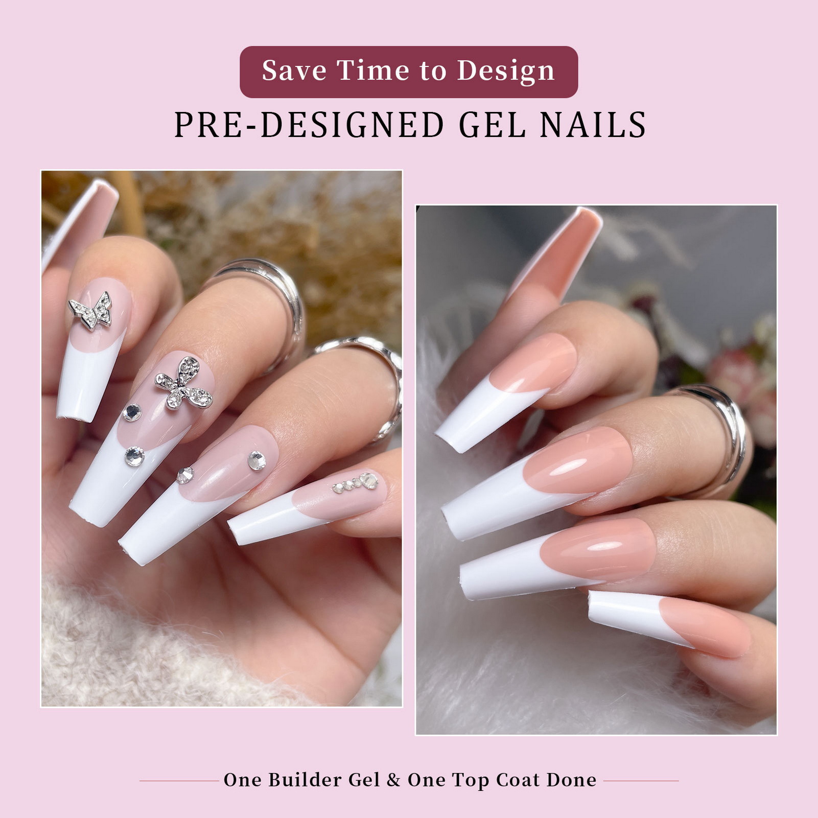 288Pcs Colorful French Tips Fa - Nail Art Full Color incelemesi ve fiyatı