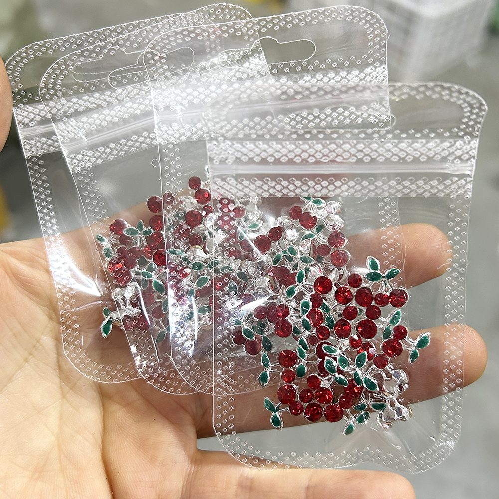 20pcs/bag Cherry Aolly Nail Ch - Nail Art Red Cherry incelemesi ve fiyatı