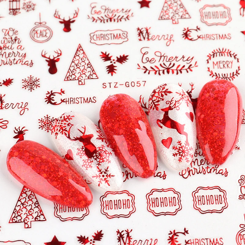 Christmas Nails Accesories Red - Nail Art Xmas incelemesi ve fiyatı