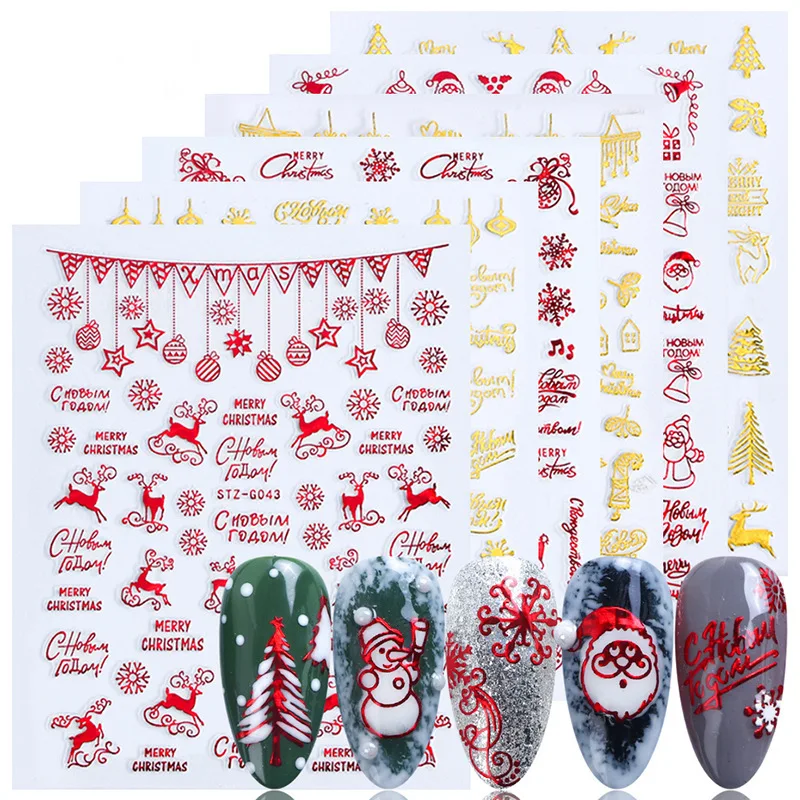 Christmas Nails Accesories Red - Nail Art Xmas incelemesi ve fiyatı