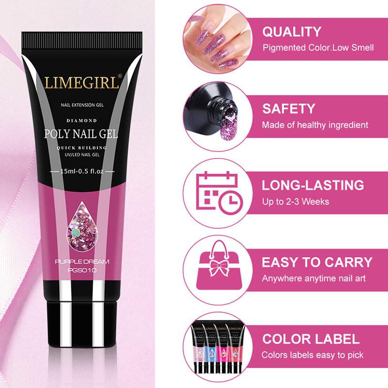 15ml Nail Gel Kit For Quick Ex - Nail Art Full Color incelemesi ve fiyatı