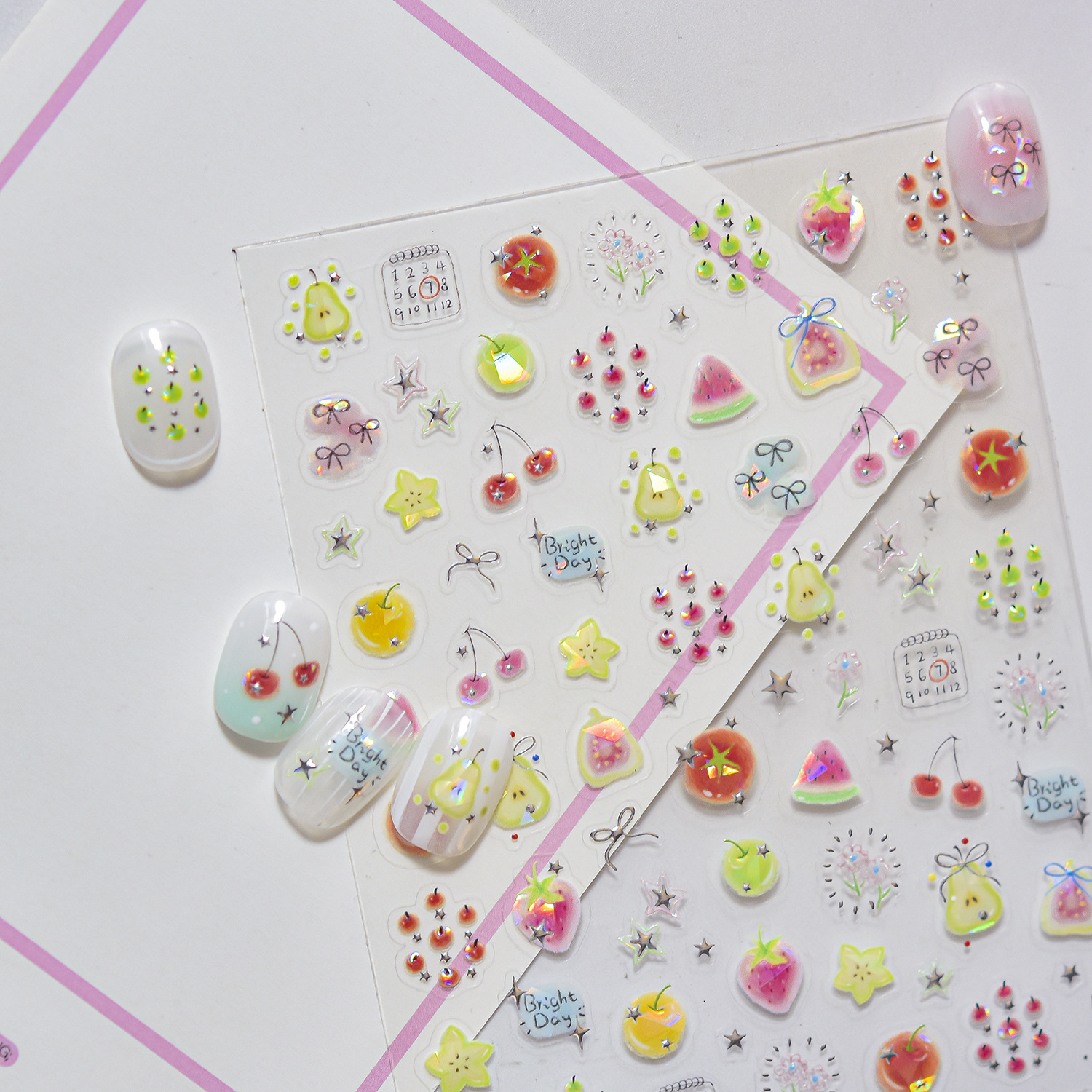 Summer Fruit Soda 5D Nail Stic - Nail Art Red Cherry incelemesi ve fiyatı