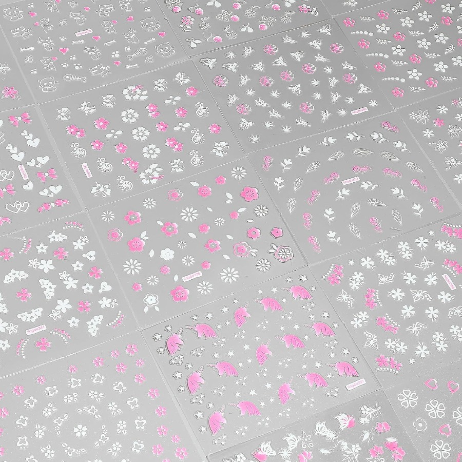 30 Sheets 3D Self Adhesive Flo - Nail Art Flower incelemesi ve fiyatı