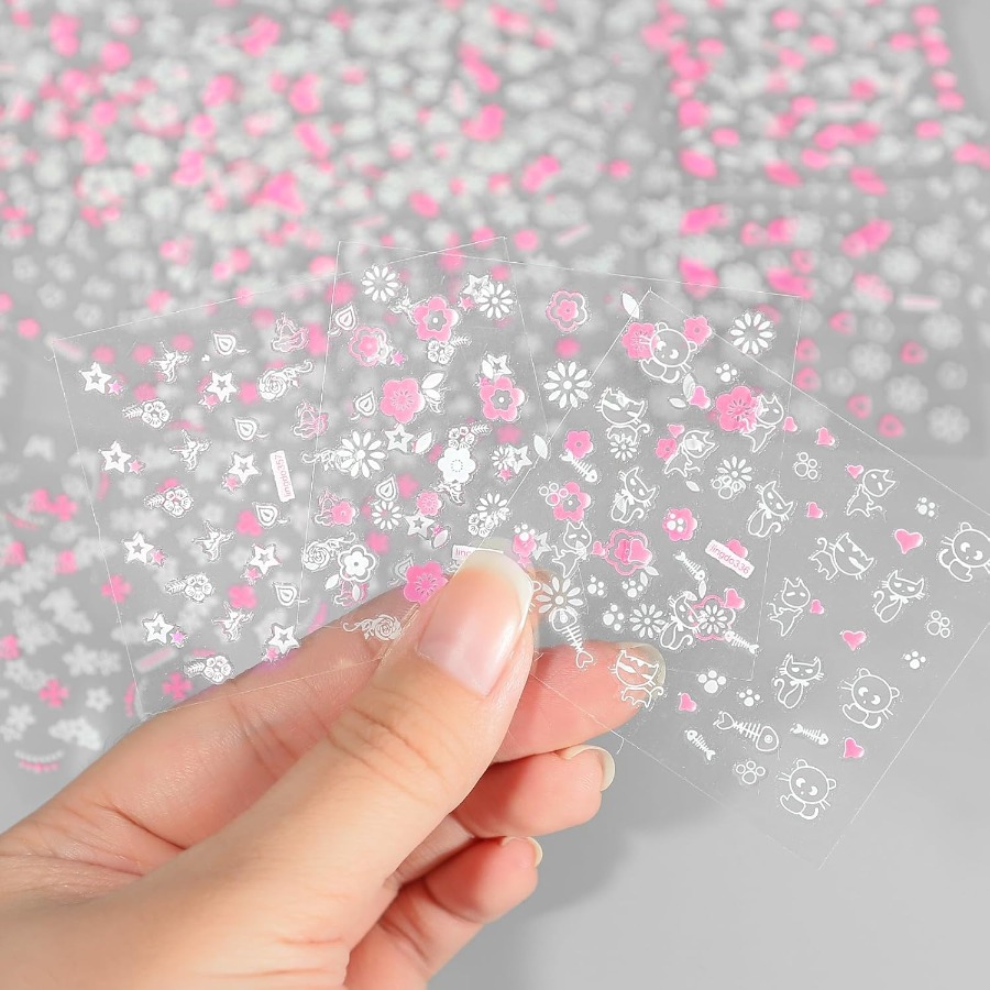 30 Sheets 3D Self Adhesive Flo - Nail Art Flower incelemesi ve fiyatı