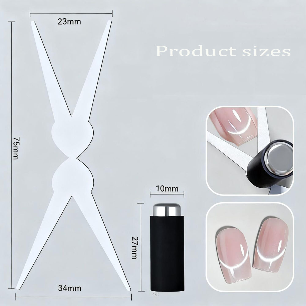 3D Double Headed Nails French  - Nail Art Full Color incelemesi ve fiyatı