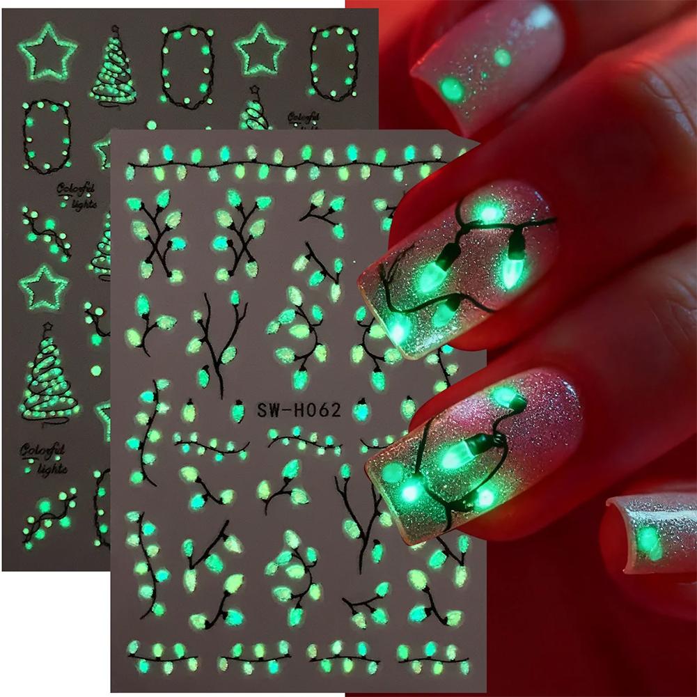 Christmas Luminous Nail Art St - Nail Art Xmas incelemesi ve fiyatı