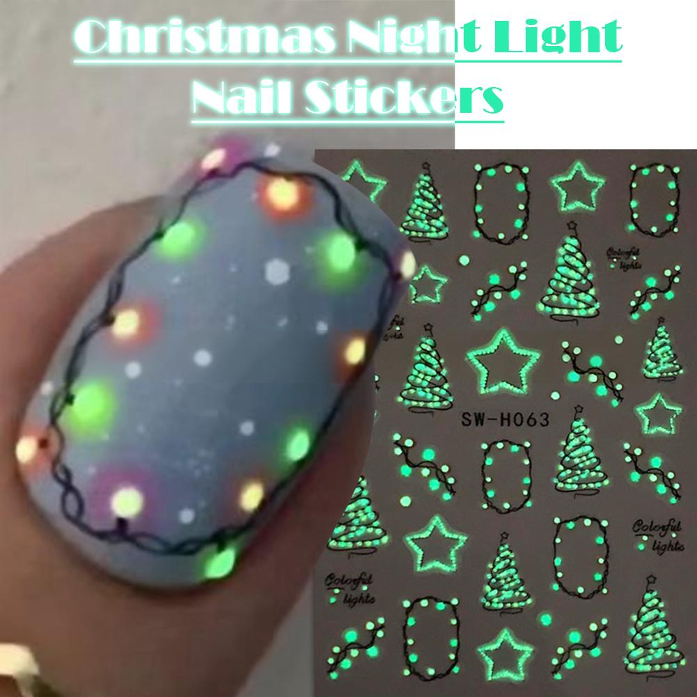 Christmas Luminous Nail Art St - Nail Art Xmas incelemesi ve fiyatı