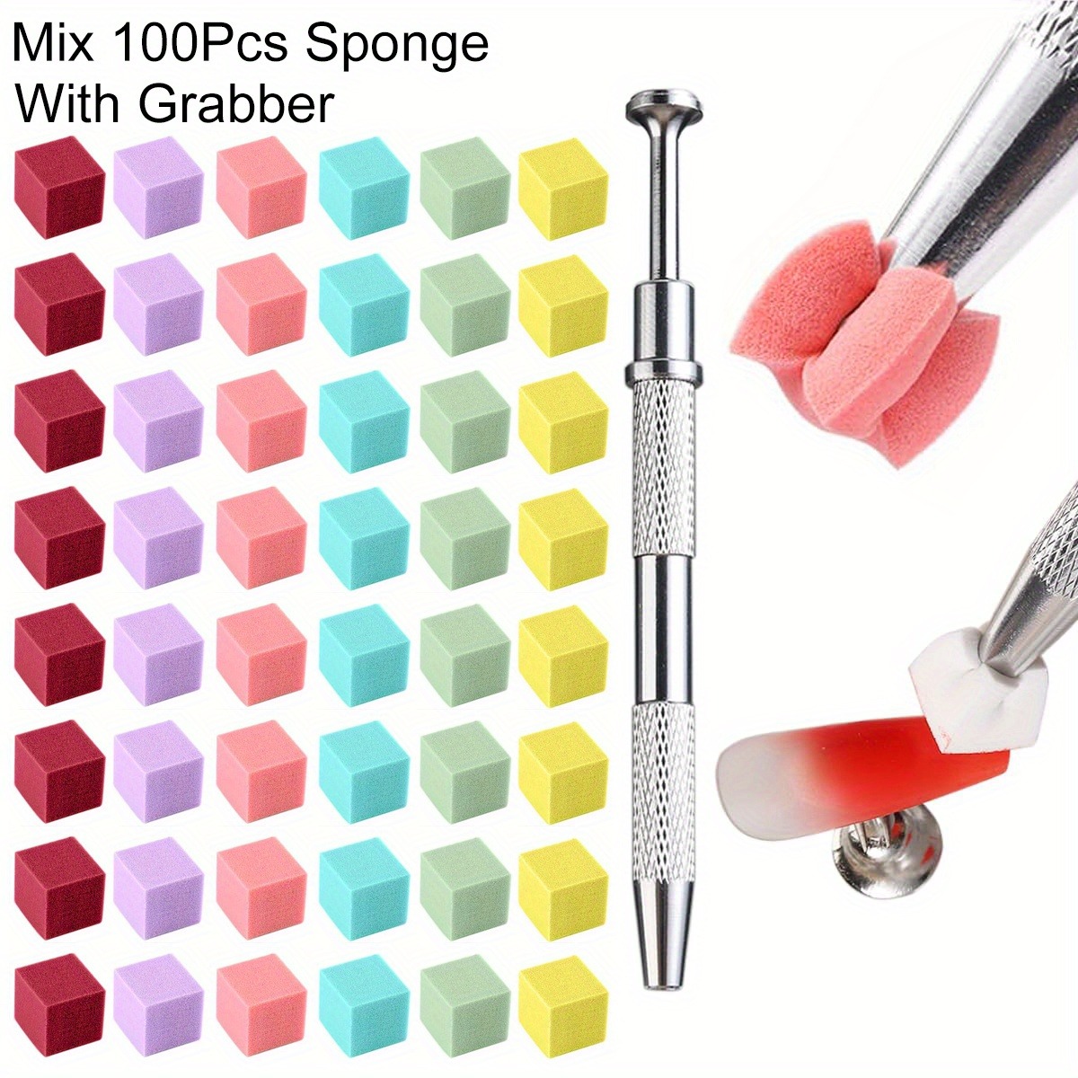 1/50/100Pcs Square Nail Art Sp - Nail Art Full Color incelemesi ve fiyatı