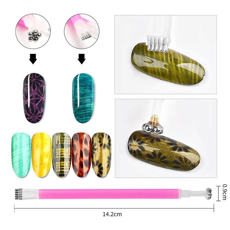 Multi Style Cat Eye Nail Magne - Nail Art Full Color incelemesi ve fiyatı