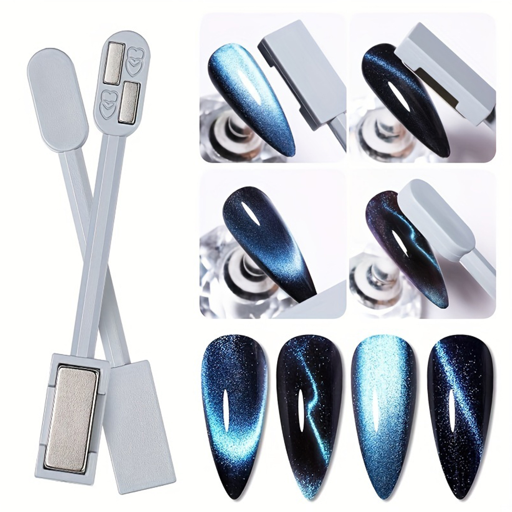 1/2Pcs Cat Eye Magnet Set for  - Nail Art Full Color incelemesi ve fiyatı