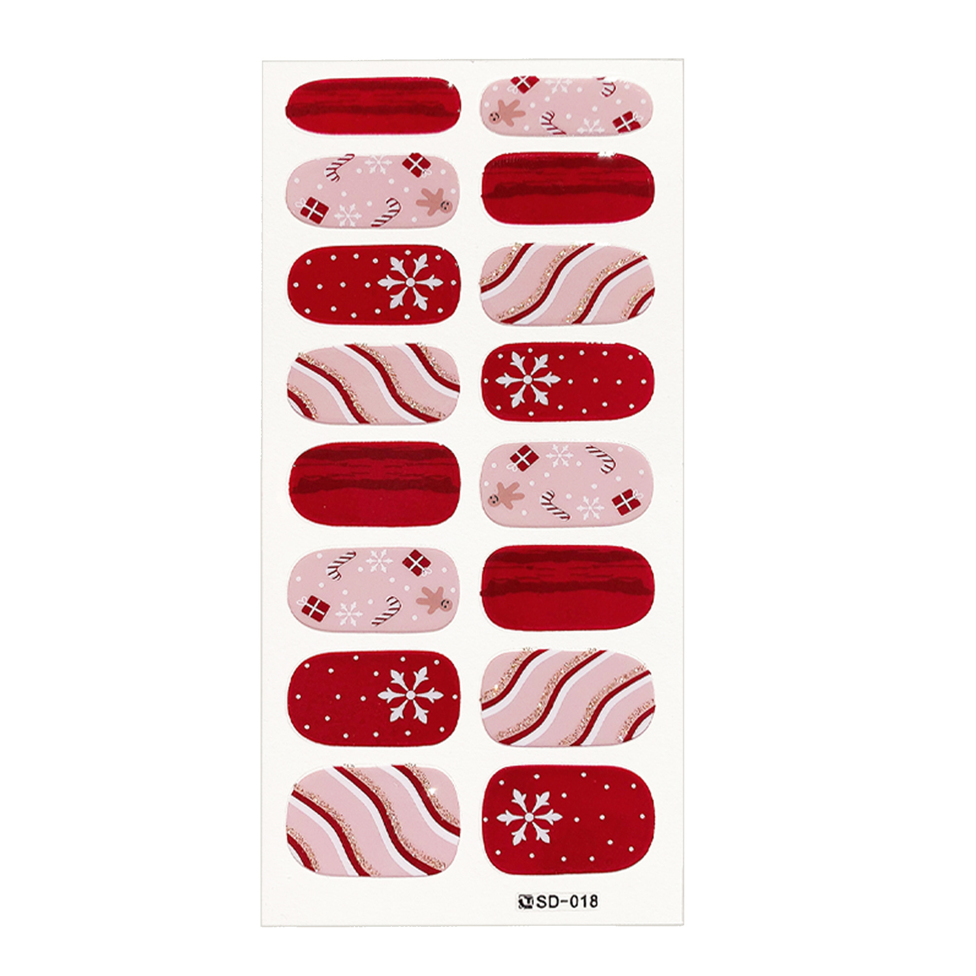 Winter Xmas Snowflake Nail Wra - Nail Art Xmas incelemesi ve fiyatı
