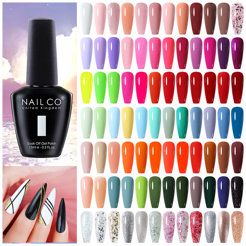 NAILCO 8Pcs/Set 15ML Gel DIY N - Nail Art Full Color incelemesi ve fiyatı