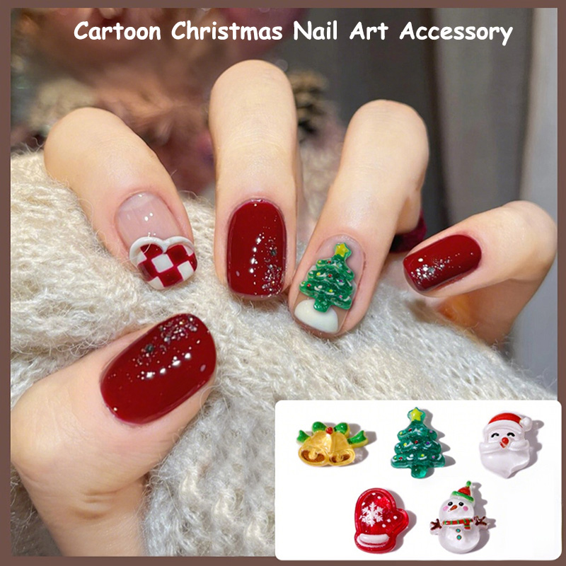 20PCS 3D Mixed Christmas Nail  - Nail Art Xmas incelemesi ve fiyatı