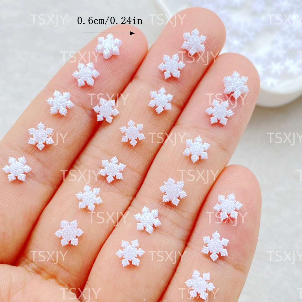 100pcs Resin mini Cute Mini Wh - Nail Art Xmas incelemesi ve fiyatı