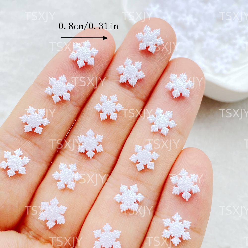 100pcs Resin mini Cute Mini Wh - Nail Art Xmas incelemesi ve fiyatı