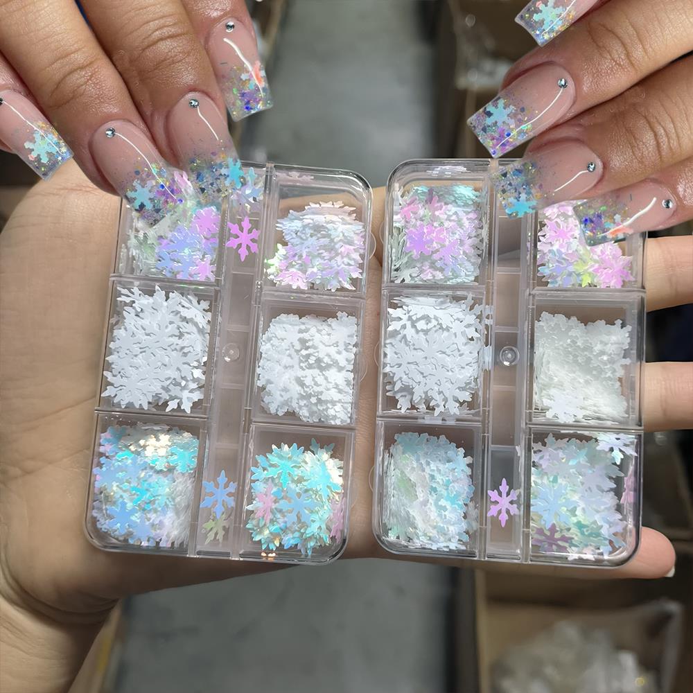 6/12Grids 3D Aurora Christmas  - Nail Art Xmas incelemesi ve fiyatı