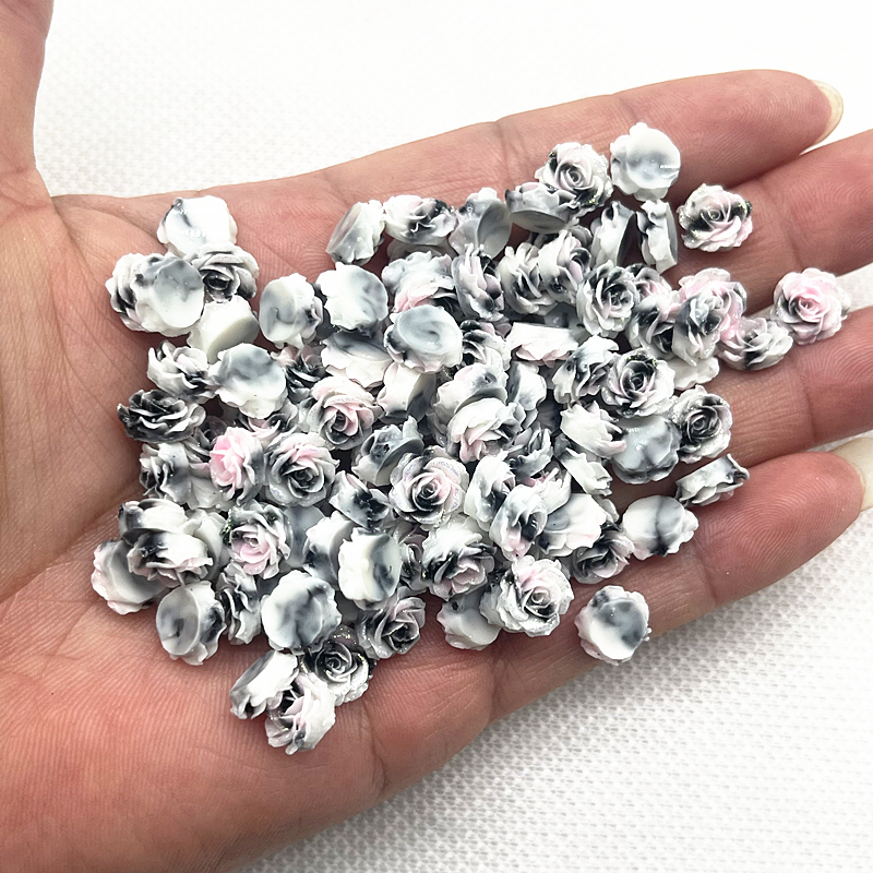 30pcs 13mm High Quality Glitte - Nail Art Flower incelemesi ve fiyatı