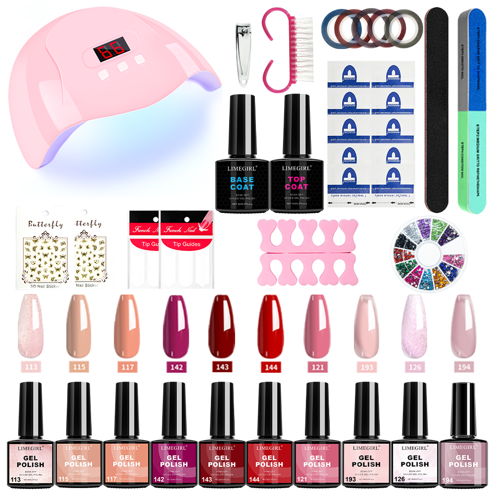 Limegirl Nail Gel Polish Set w - Nail Art Full Color incelemesi ve fiyatı