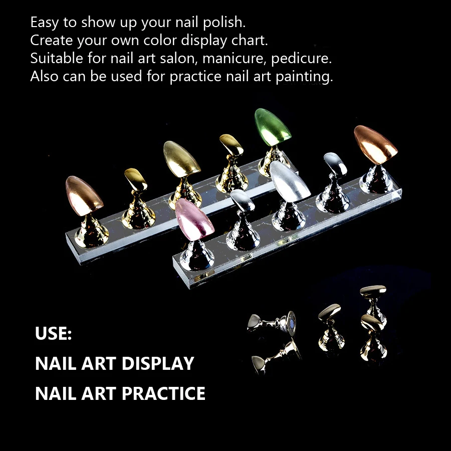 5Pcs Nail Art Practice Display - Nail Art Full Color incelemesi ve fiyatı