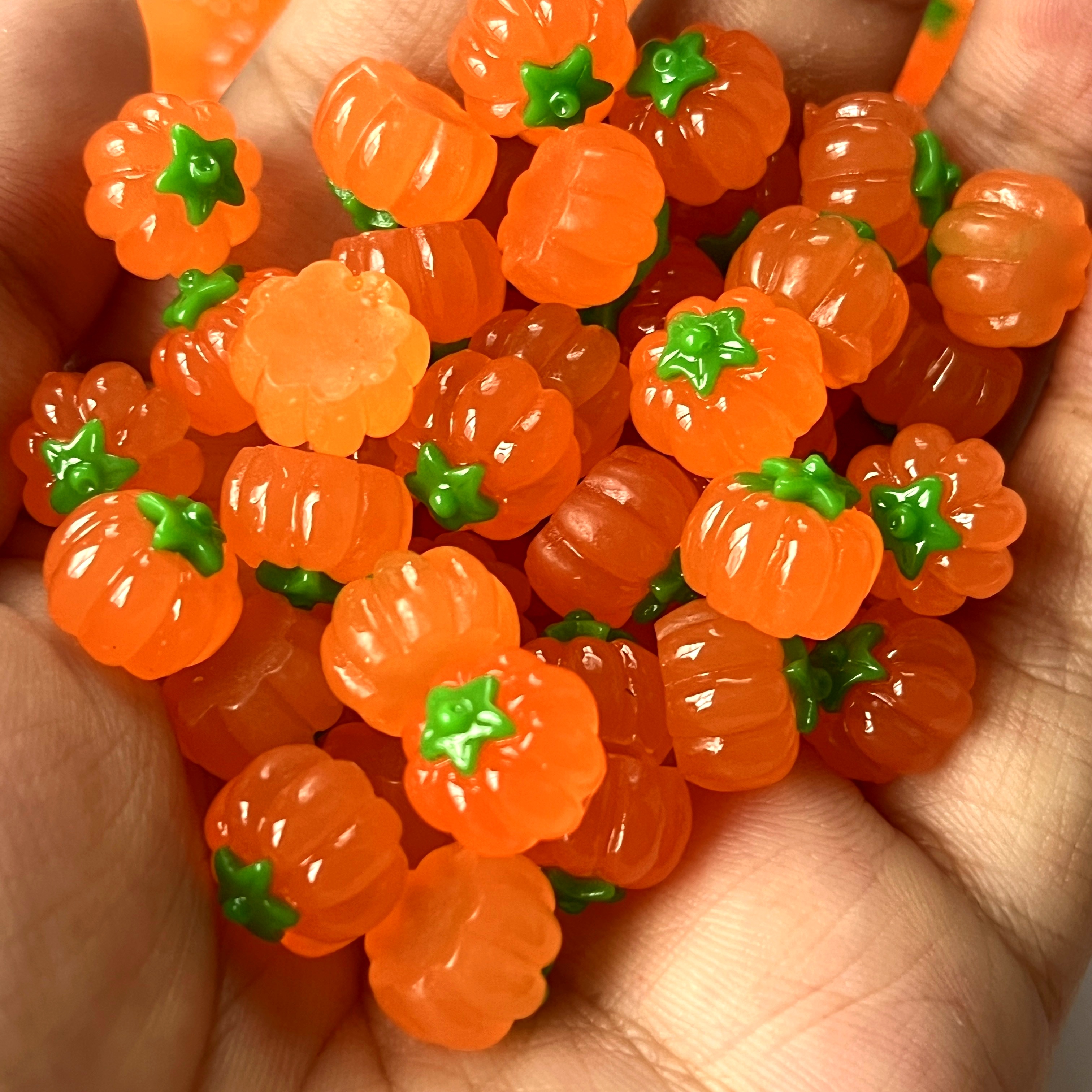 10 Mini Pumpkin Resin Accessor - Nail Art Xmas incelemesi ve fiyatı