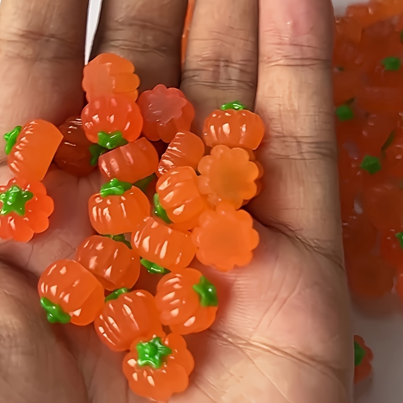 10 Mini Pumpkin Resin Accessor - Nail Art Xmas incelemesi ve fiyatı