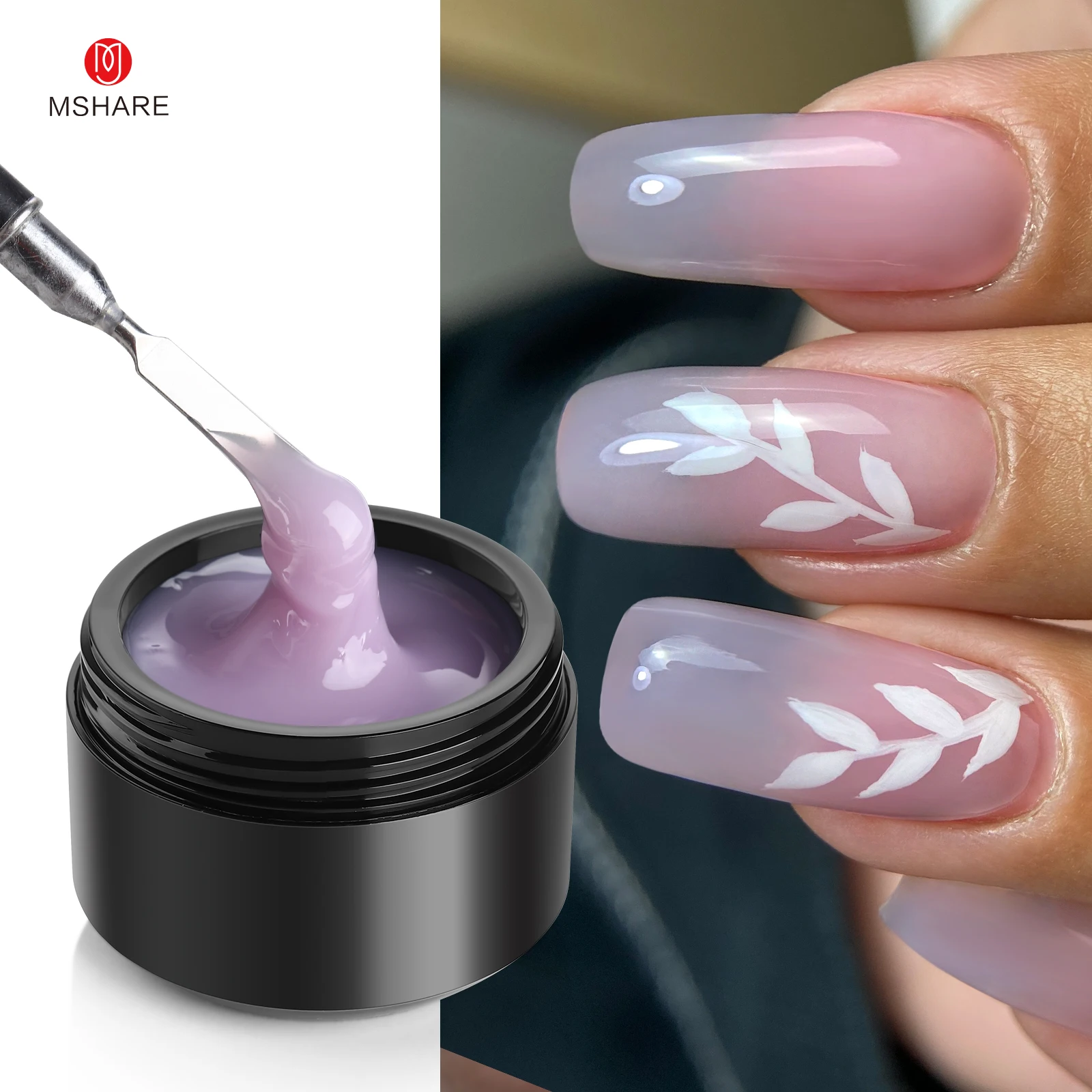 MSHARE Purple Lilac Builder Ex - Nail Art Lilac incelemesi ve fiyatı