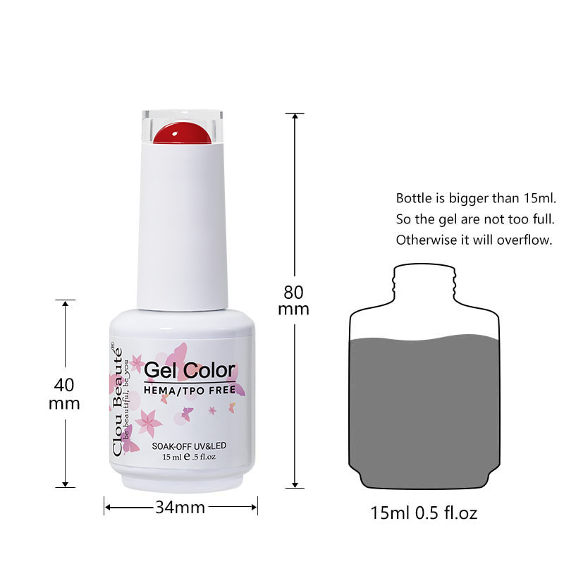 Clou Beaute Classic Red Gel Na - Nail Art Red Cherry incelemesi ve fiyatı
